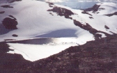 Eissee am Rande des Blåmannsisen