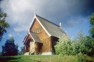 Die Kirche von Kvikkjokk